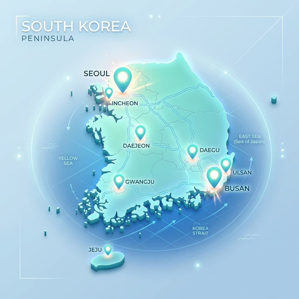 전국 태권듀 네트워크 지도